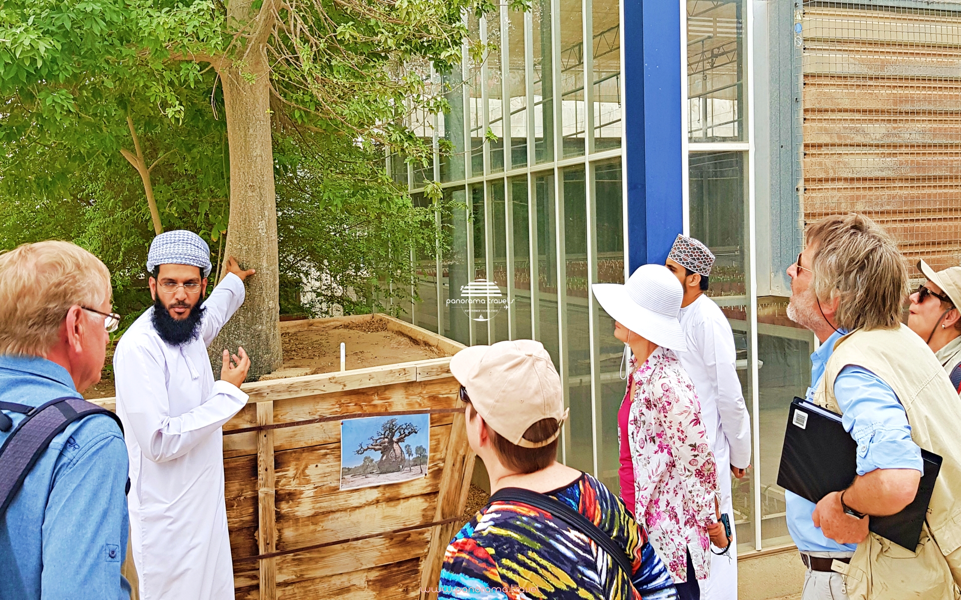 EDUCATIONAL AND UNDERSTANDING IN GARDEN TOUR TO OMAN BOTANIC