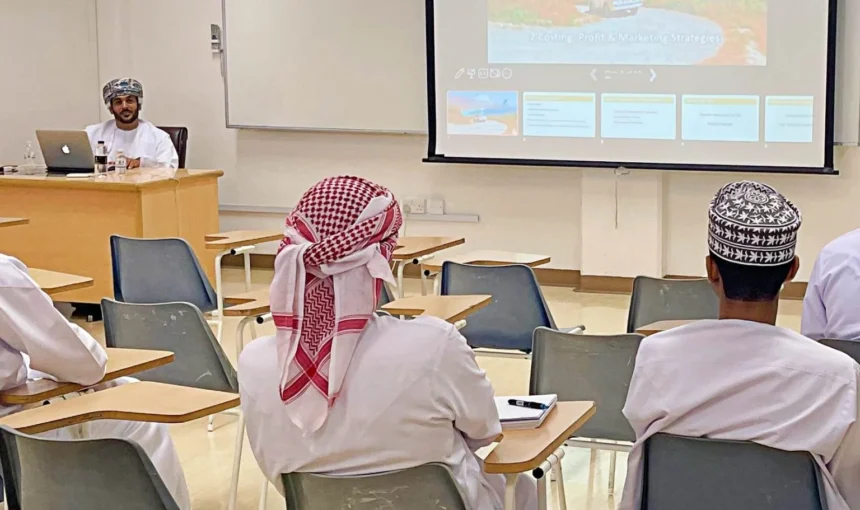 BADER PRESENTS A WORKSHOP FOR TOURISM STUDENTS AT THE SULTAN QABOOS UNIVERSITY
