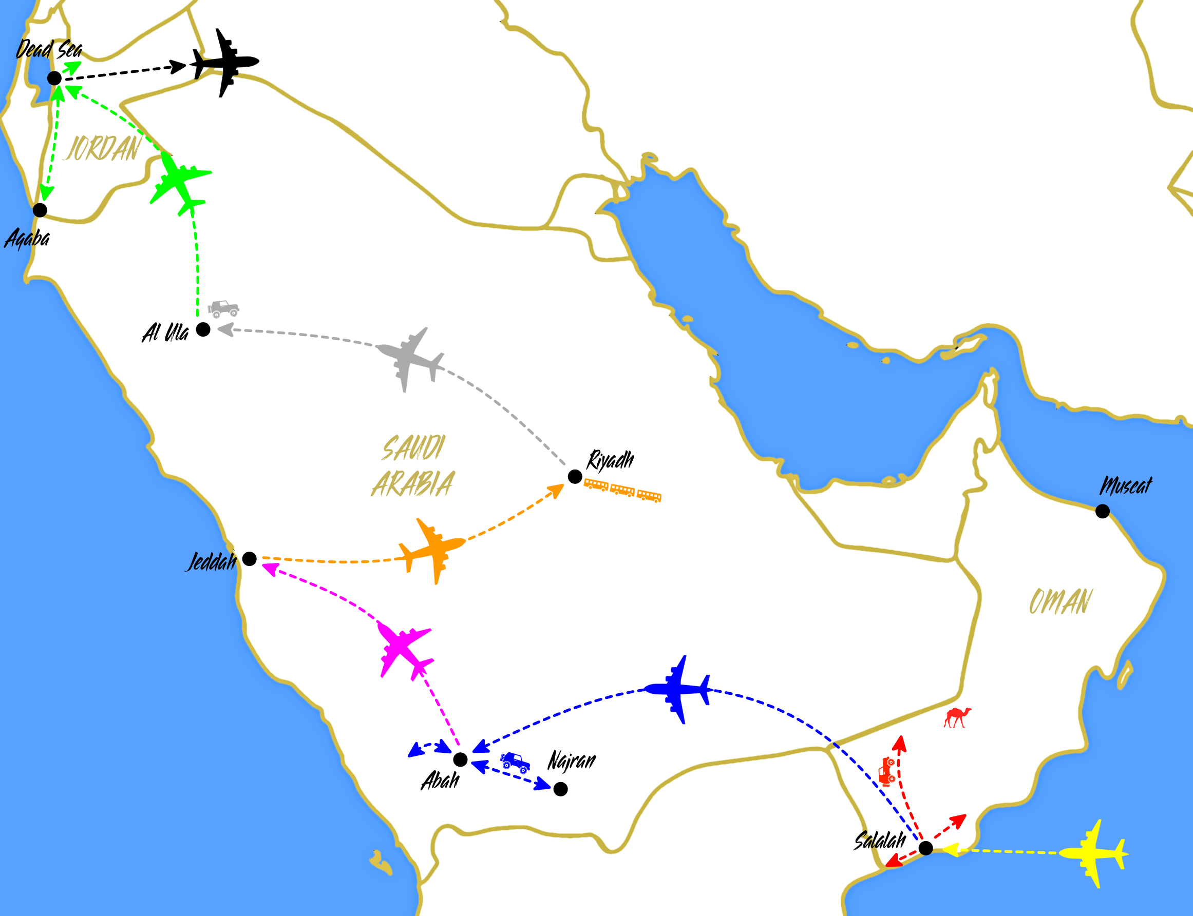 ARABIA LEGACY - THE FRANKINCENSE TRAIL