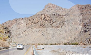 Massive up fold & Down fold. Wadi Muaydin