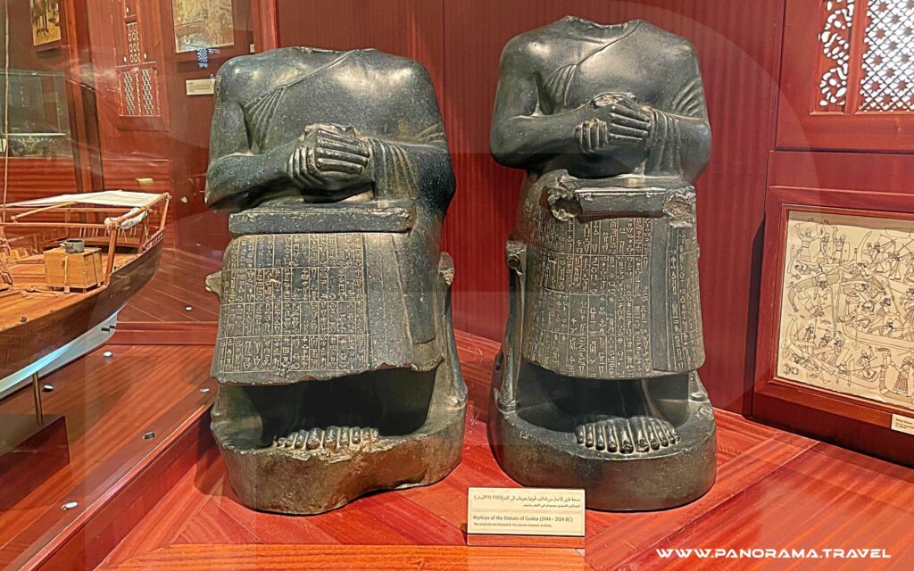 Bronze Age Gabbro Statues